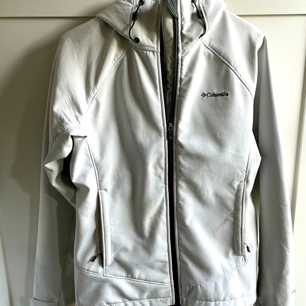 White Columbia Jacket - Size S